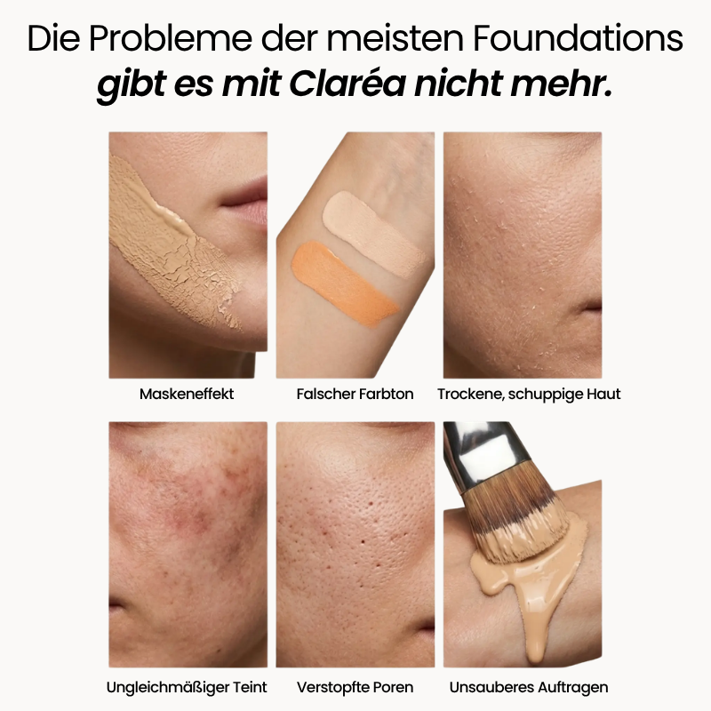 2-in-1 Foundation mit integriertem Pinsel