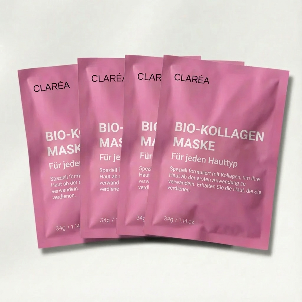 Bio-Kollagen Gesichtsmaske – Intensive Feuchtigkeit & Glättung