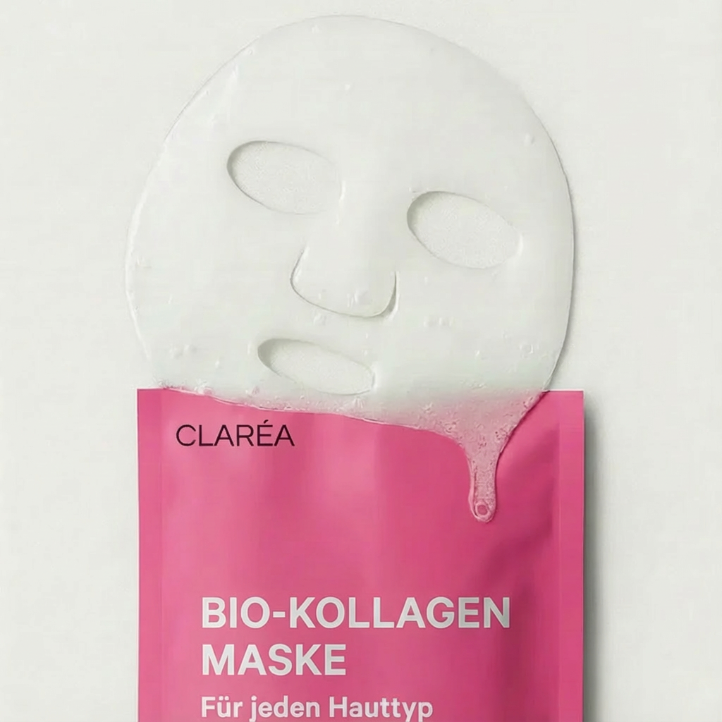 Bio-Kollagen Gesichtsmaske – Intensive Feuchtigkeit & Glättung